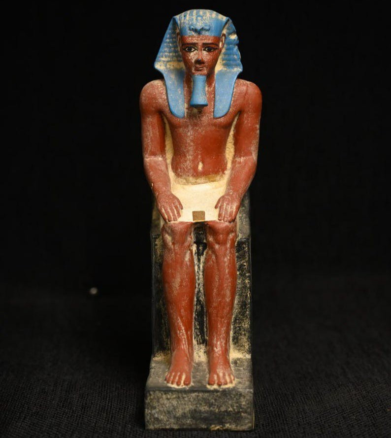 Authentic Ancient Egyptian Antique Rare King Thutmose III Statue Figurine BC Authentic Ancient Egyptian Antique Rare King Thutmose III Statue Figurine BC