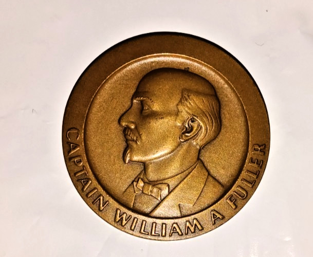 ANDREWS RAID 1962 Captain William A Fuller Commemorative Centennial Bronze Medal ANDREWS RAID 1962 Captain William A Fuller Commemorative Centennial Bronze Medal