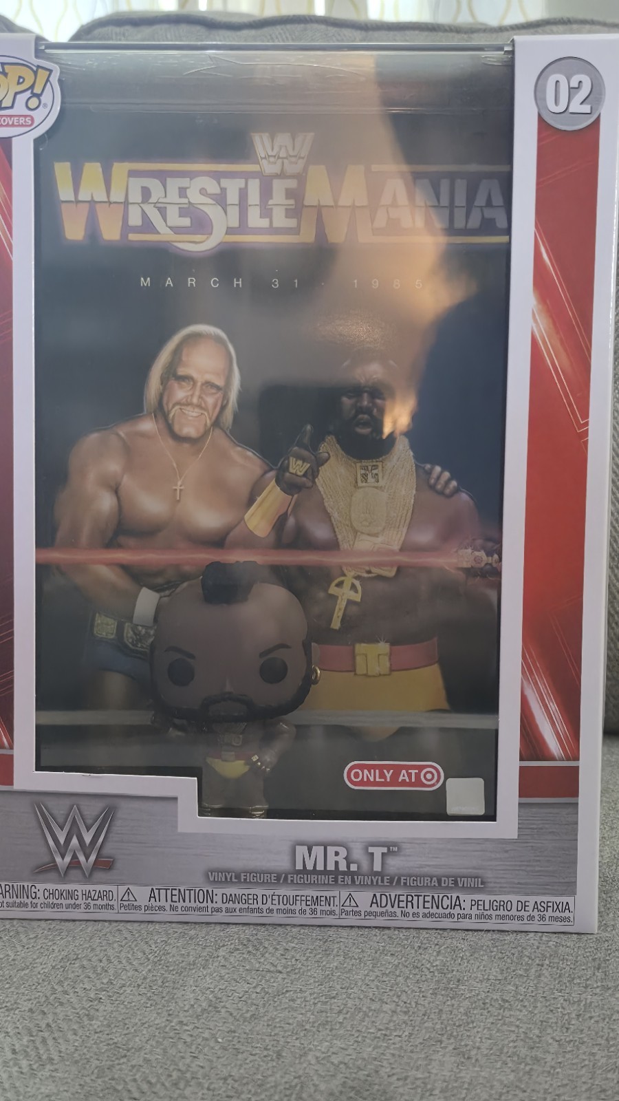 Funko Pop Vinyl: WWE Mr. T #02 Target Exclusive New In Box Funko Pop Vinyl: WWE Mr. T #02 Target Exclusive New In Box