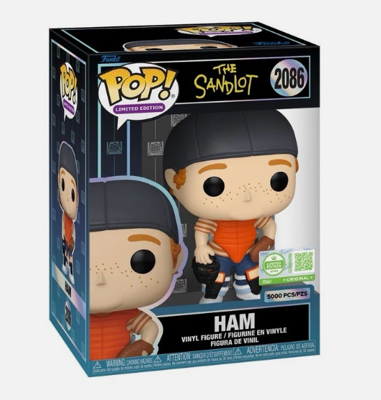 Funko Pop Vinyl The Sandlot Ham 2086 Ultra LE5000 W/Protector In Hand Funko Pop Vinyl The Sandlot Ham 2086 Ultra LE5000 W/Protector In Hand