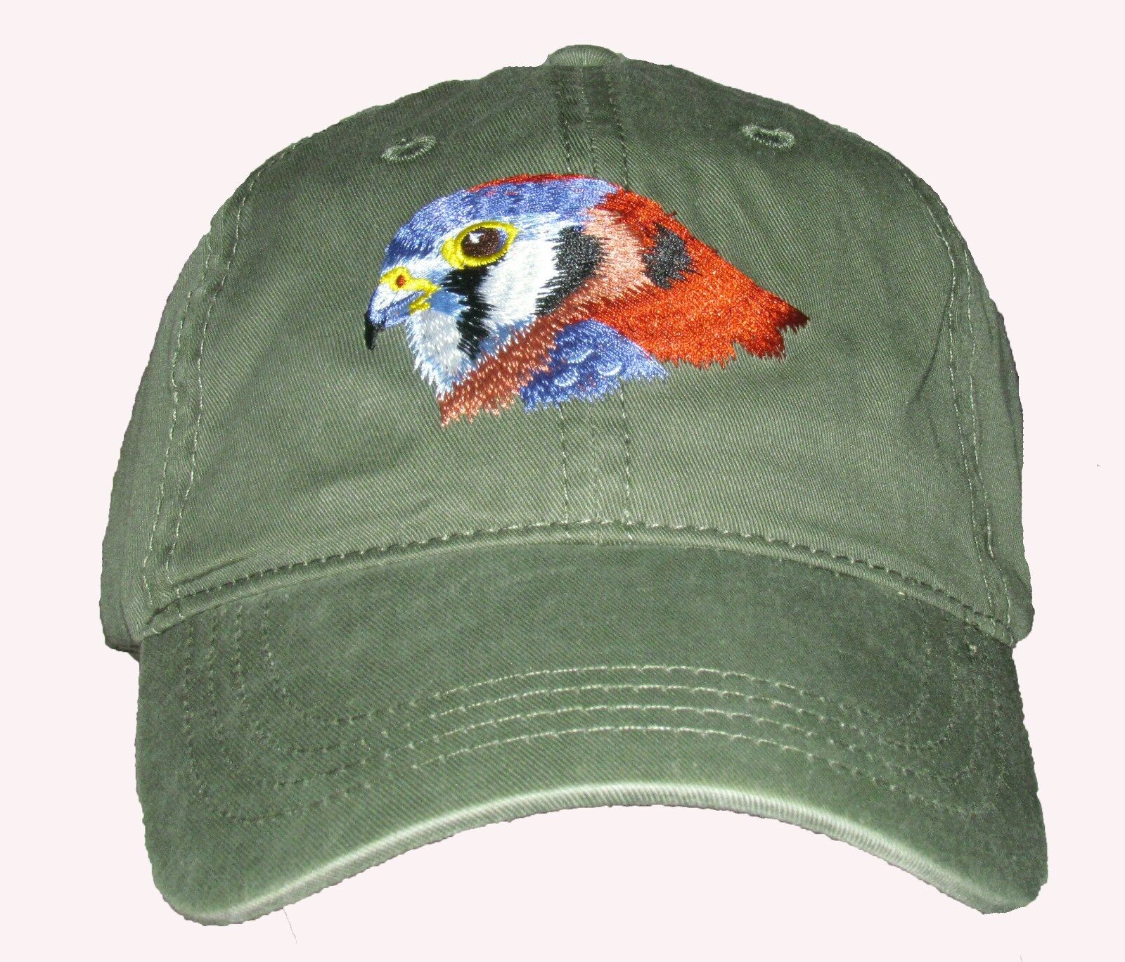 American Kestrel  Embroidered Cotton Cap NEW Hat Bird Falcon