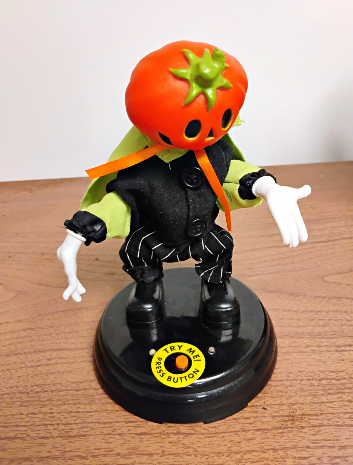 Gemmy Pumpkin man grave raver animated groovin ghoul halloween READ DESC Gemmy Pumpkin man grave raver animated groovin ghoul halloween READ DESC