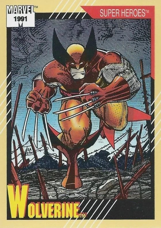 1991 Marvel Universe #50 Wolverine