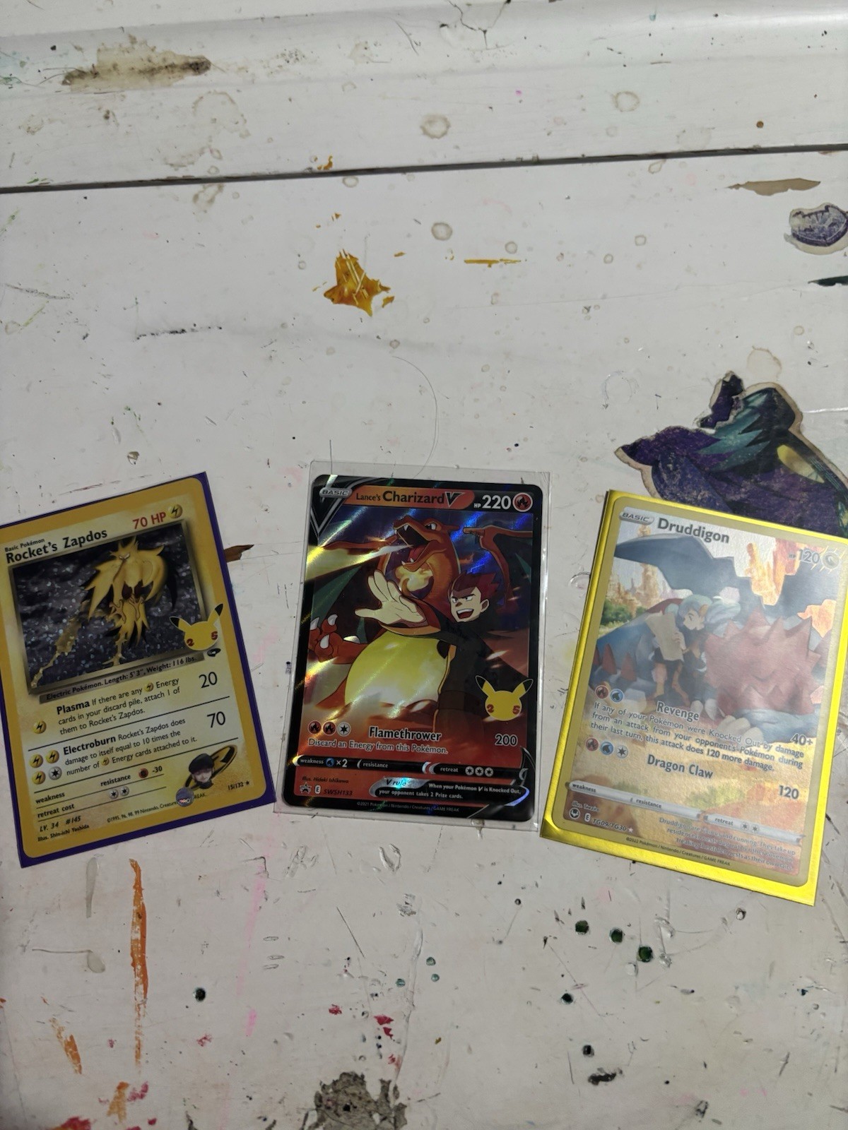 Pokémon TCG 3 Card Lot Pokémon TCG 3 Card Lot