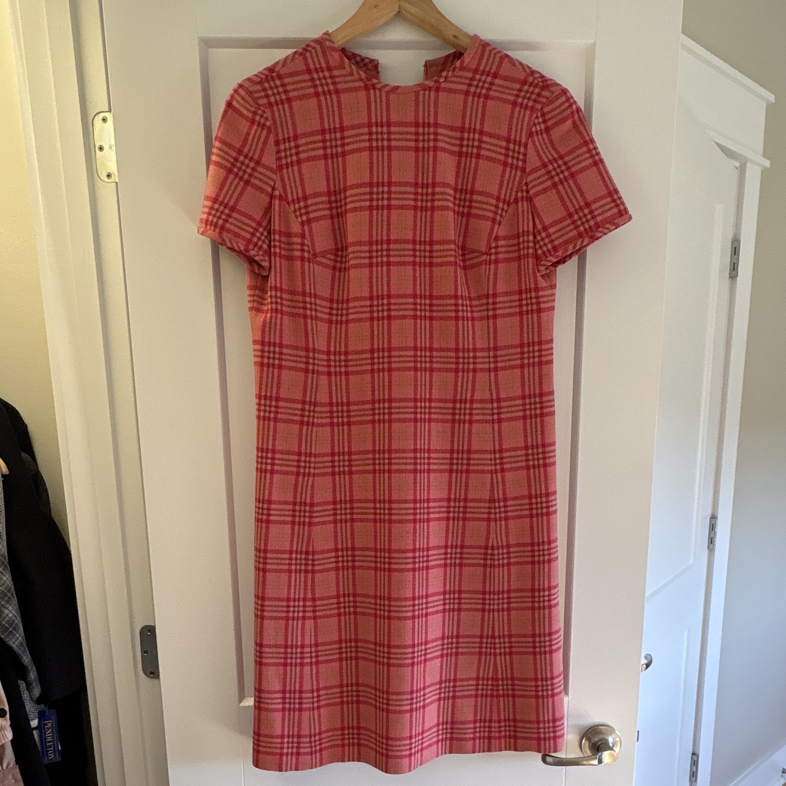 Vintage Pendleton Disneyland Frontierland Dress 50’s 60’s Wool Plaid