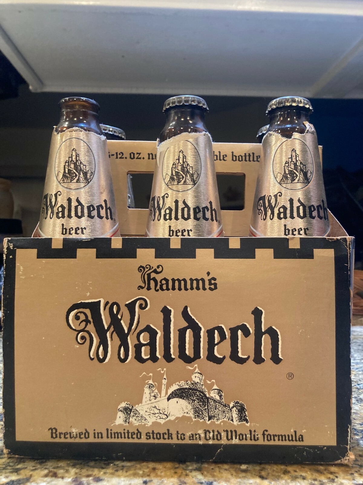 Original Hamm's Waldech 6-pak from ad agency private collection Original Hamm's Waldech 6-pak from ad agency private collection