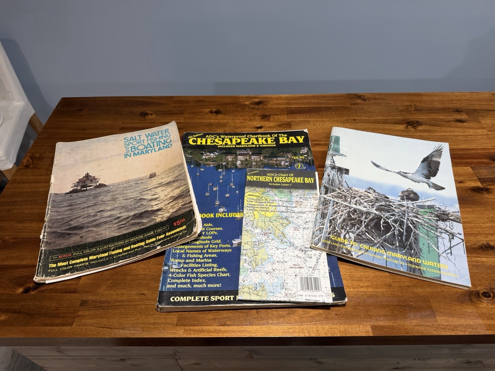 Vintage Chesapeake Bay Maryland Boating Fishing Maps Chartbook Lot Vintage Chesapeake Bay Maryland Boating Fishing Maps Chartbook Lot