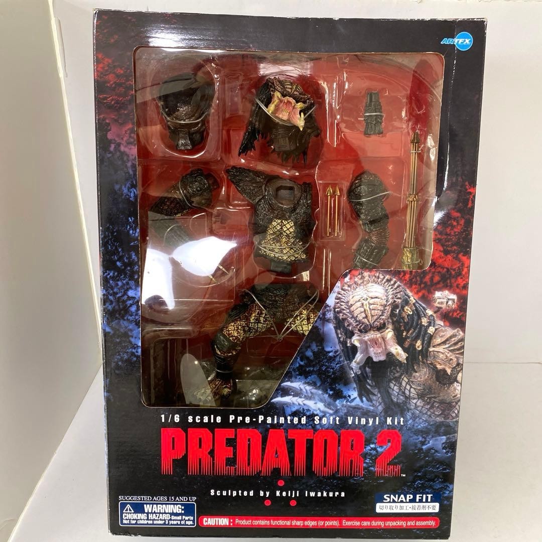 Kotobukiya Predator 2 ARTFX 1/6 Sofubi Kit Collectible 15+ Kotobukiya Predator 2 ARTFX 1/6 Sofubi Kit Collectible 15+