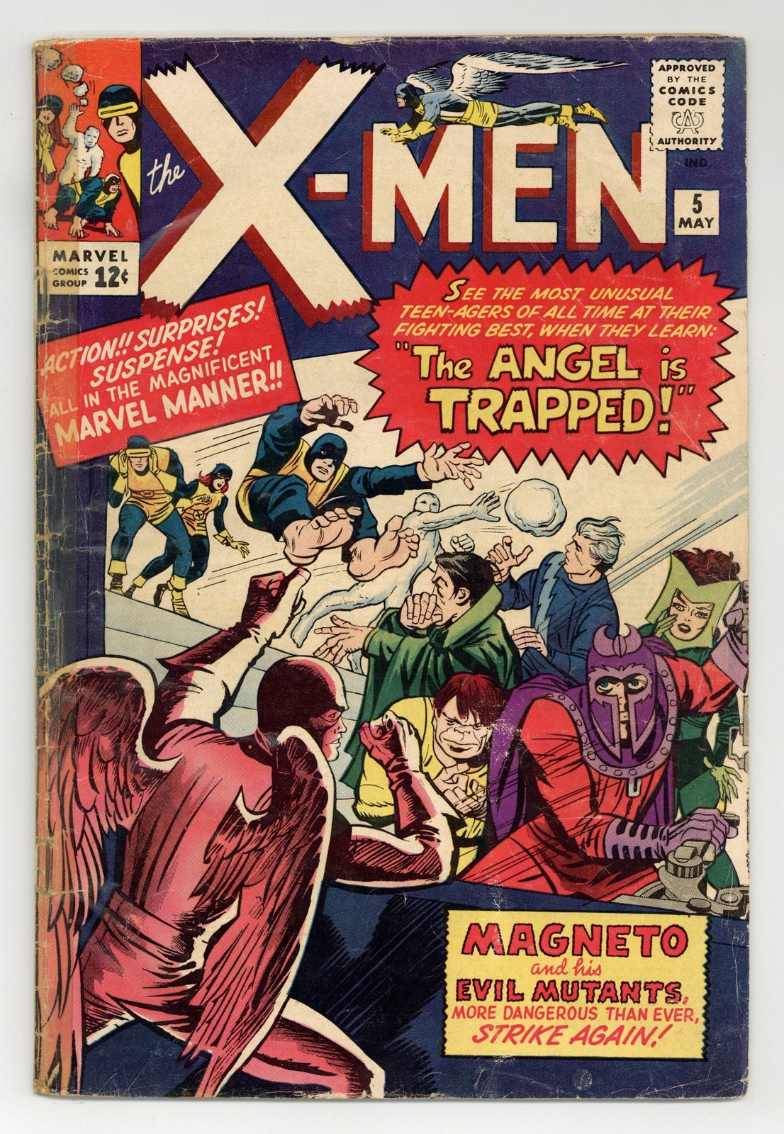 Uncanny X-Men #5 FR/GD 1.5 1964 Uncanny X-Men #5 FR/GD 1.5 1964