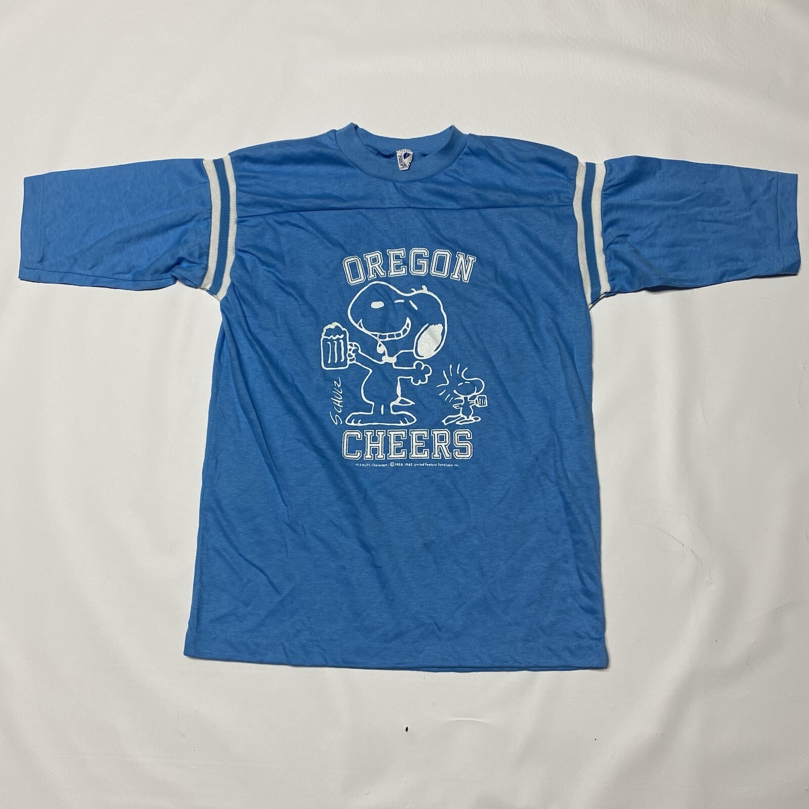 60s? VTG Snoopy Woodstock Oregon Cheers Peanuts L Shirt Raglan ARTEX spruce mayo 60s? VTG Snoopy Woodstock Oregon Cheers Peanuts L Shirt Raglan ARTEX spruce mayo