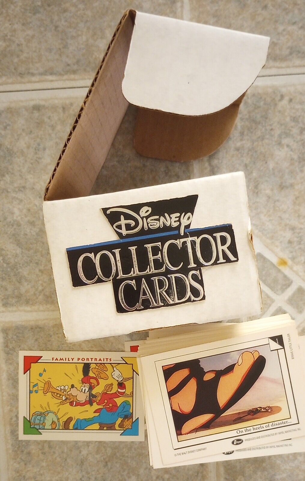Disney 1991 Collector Trading Cards Box Full Set  