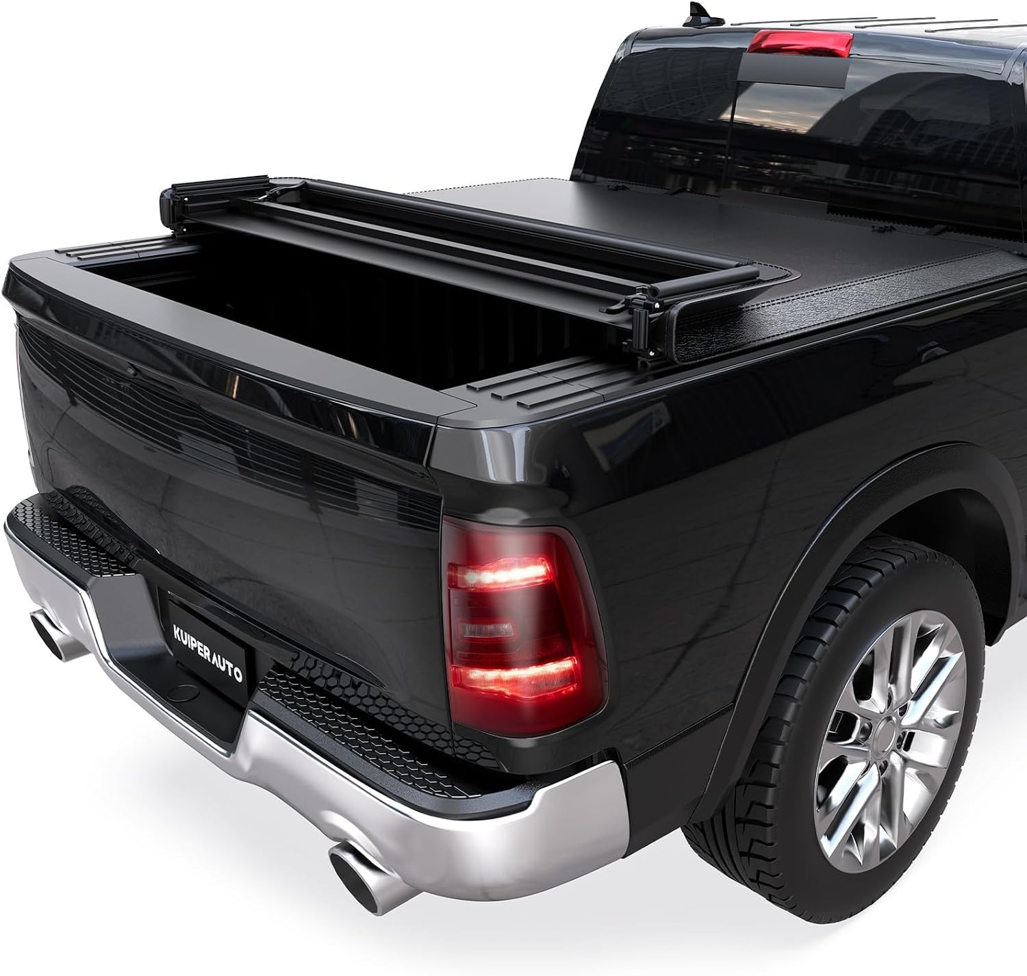Soft Quad 5.7FT Truck Bed Tonneau Cover Compatible for 2009-2026 Dodge Ram 1500 