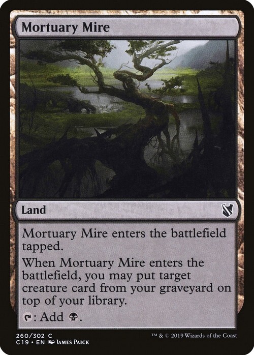 Mortuary Mire ~ Commander 2019 [ NM ] [ Magic MTG ]