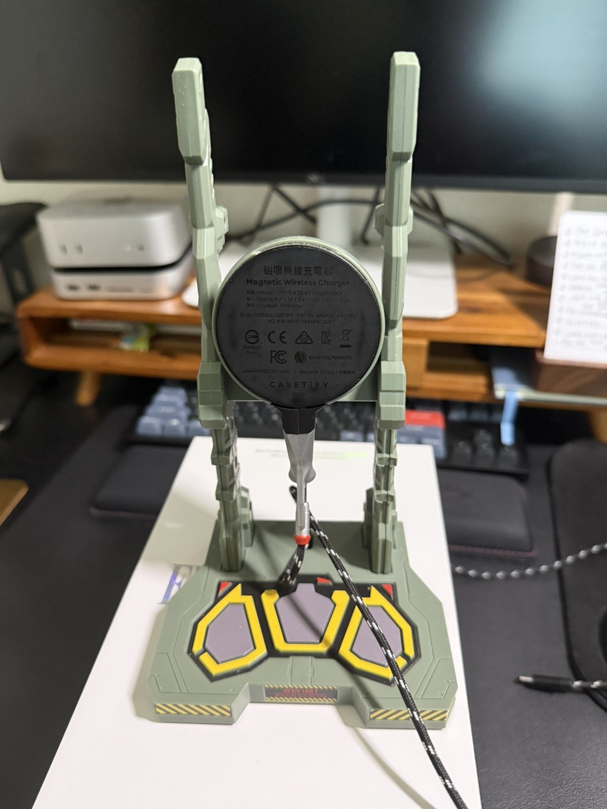 CASETiFY x Neon Genesis Evangelion Charging Dock,  Open to Offers 