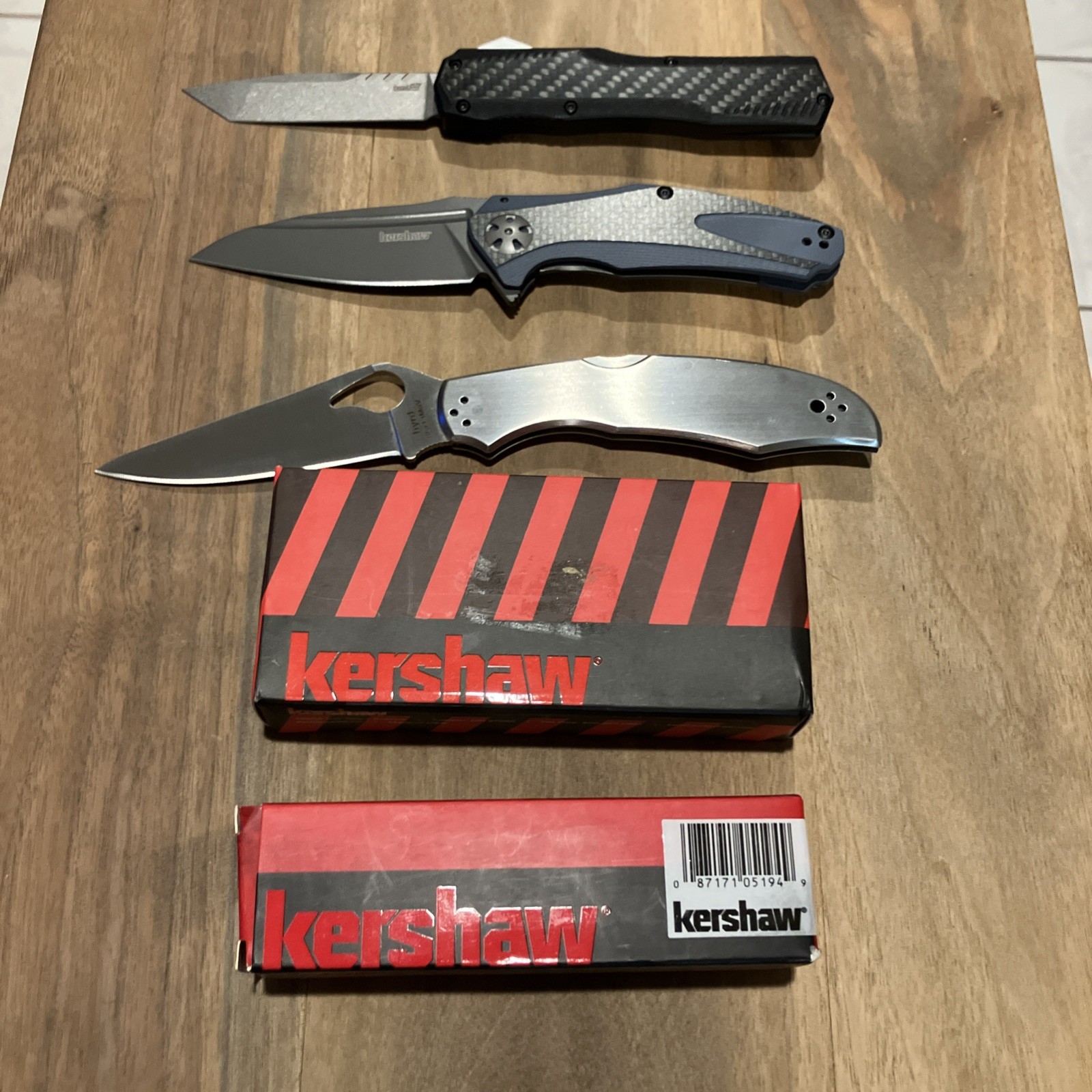 Byrd By Spyderco Cara Cara 2 and two Kershaws 7007 9OOO Byrd By Spyderco Cara Cara 2 and two Kershaws 7007 9OOO