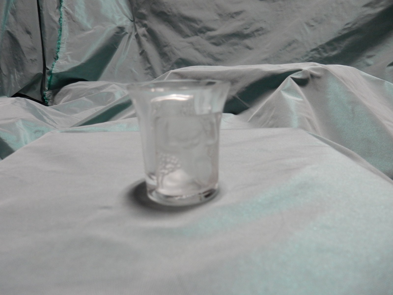 Lalique France Crystal Les Enfants Motif Shot Glass