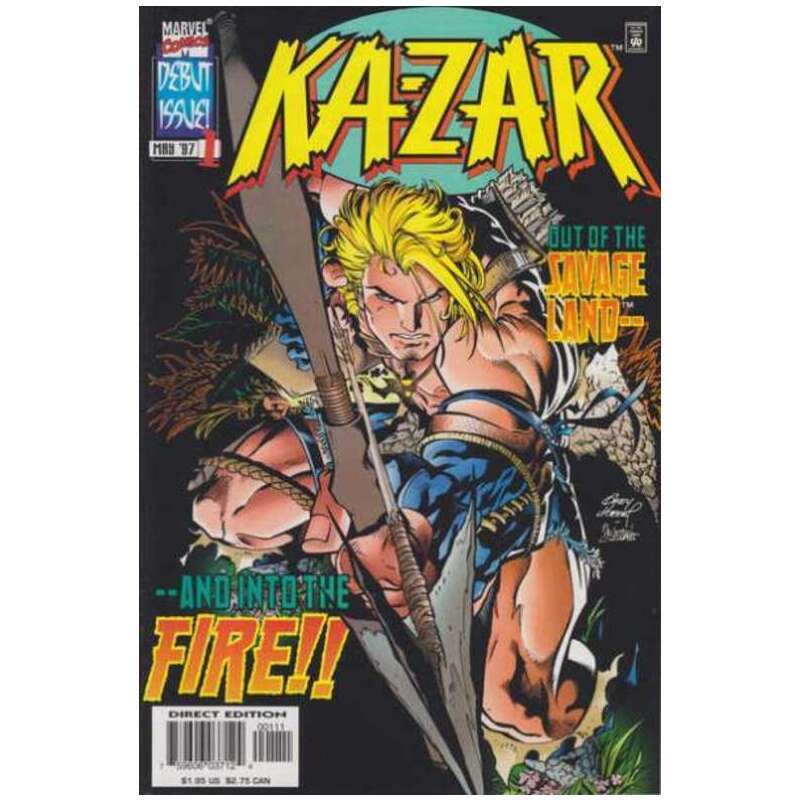 Ka-Zar (1997 series) #1 in Near Mint condition. Marvel comics [p;