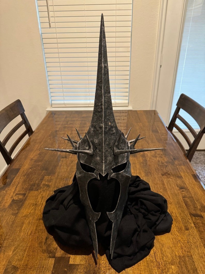 Witch King Nazgul Helmet, LORD Nazgul Helmet, King of Angmar Helmet Gift Witch King Nazgul Helmet, LORD Nazgul Helmet, King of Angmar Helmet Gift