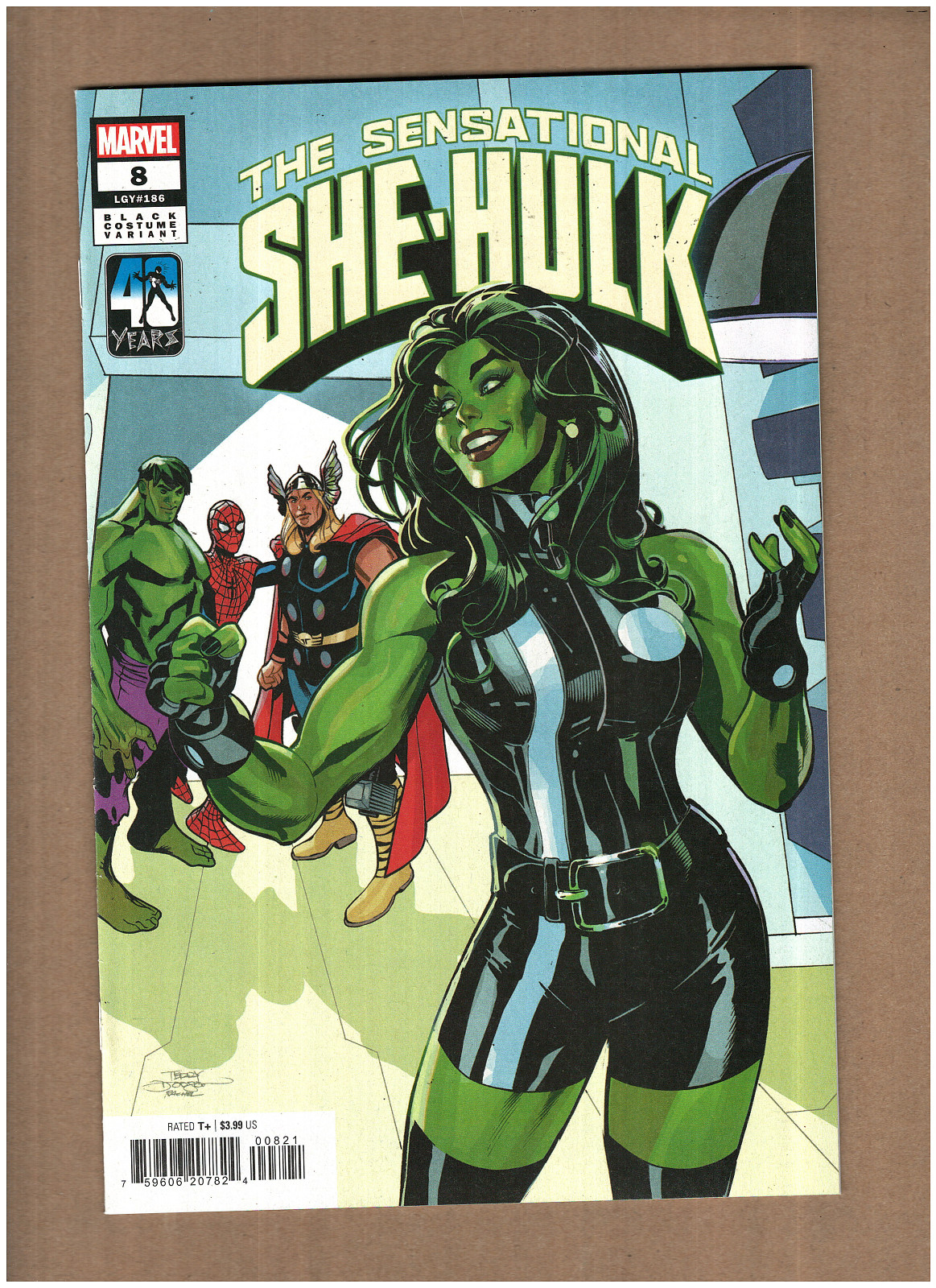 Sensational She-Hulk #8 Marvel Comics 2024 Terry Dodson Cover VF/NM 9.0 Sensational She-Hulk #8 Marvel Comics 2024 Terry Dodson Cover VF/NM 9.0