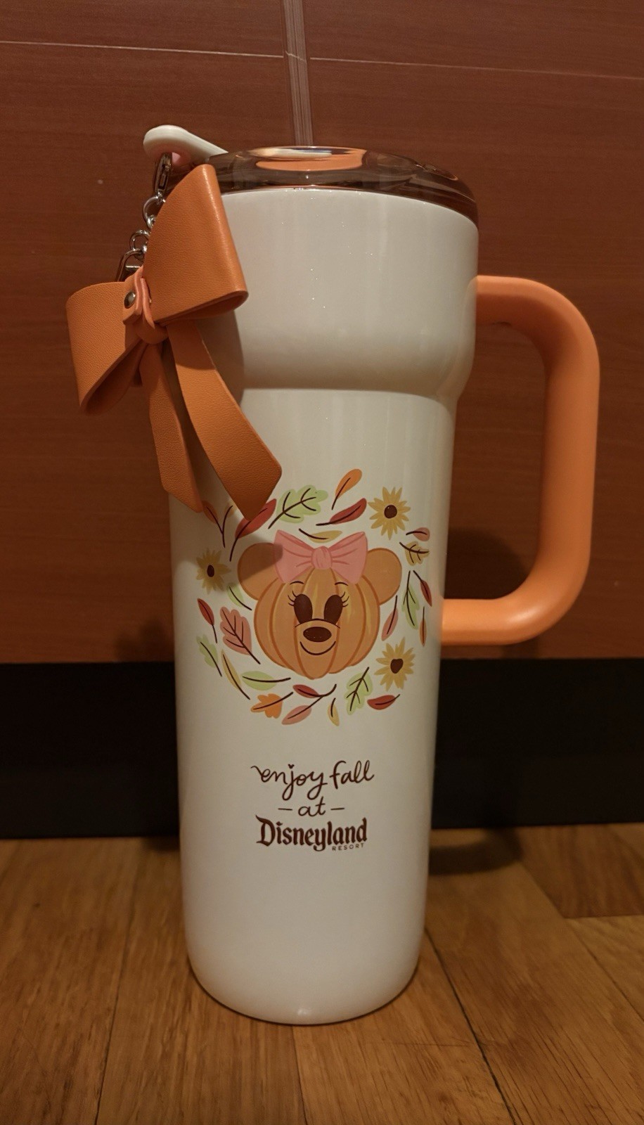 New Disneyland Resort x Starbucks Fall Halloween Mickey Pumpkin Bow Tumbler New New Disneyland Resort x Starbucks Fall Halloween Mickey Pumpkin Bow Tumbler New