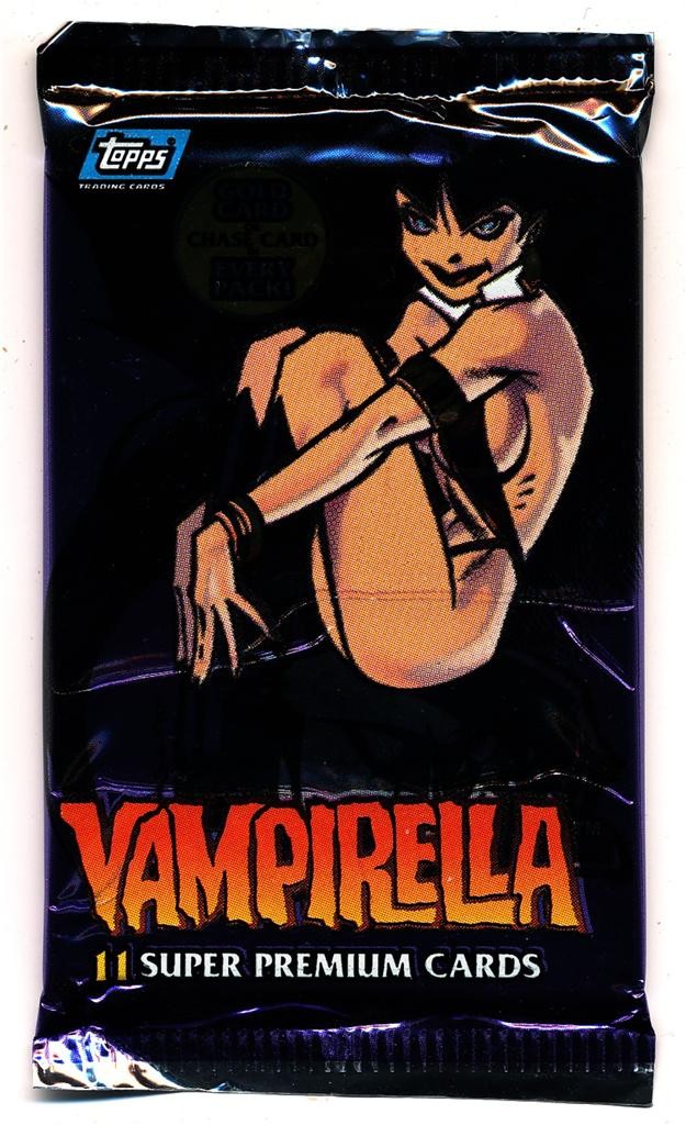 1995 Topps Vampirella Super Premium Trading Card Pack 1995 Topps Vampirella Super Premium Trading Card Pack