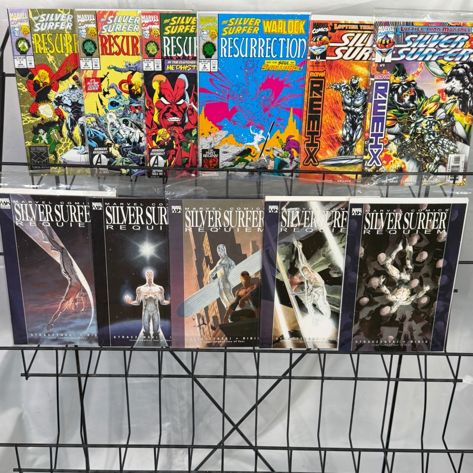 Marvel Silver Surfer Requiem 1-4 Resurrection 1-4 Remix Loftier Than Mortals 1-2 Marvel Silver Surfer Requiem 1-4 Resurrection 1-4 Remix Loftier Than Mortals 1-2