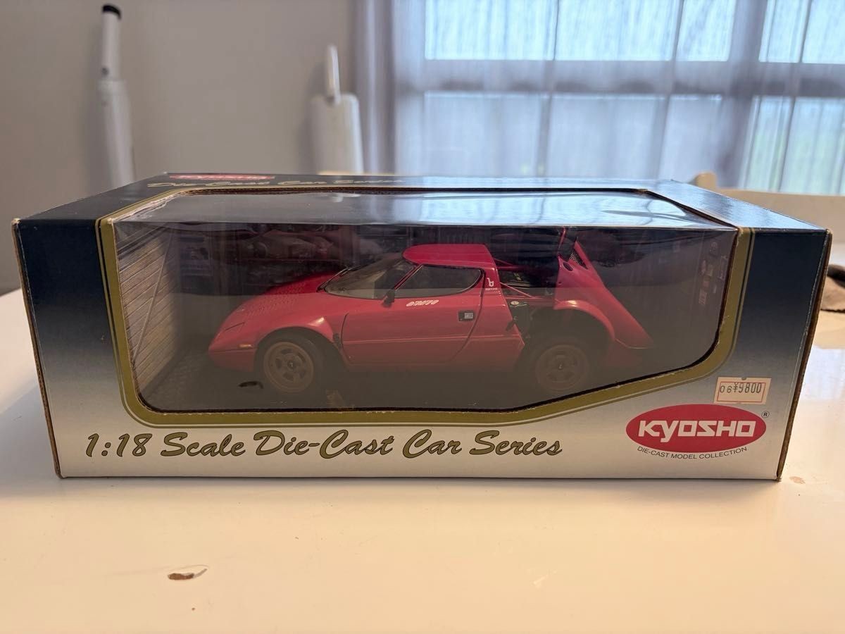 Kyosho 1/18 Lancia Stratos HF Red Diecast Car