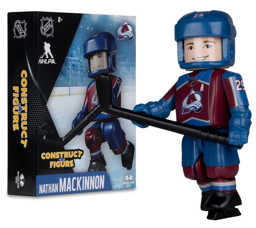 Nathan MacKinnon (Colorado Avalanche) McFarlane NHL Construct-a-Figure Nathan MacKinnon (Colorado Avalanche) McFarlane NHL Construct-a-Figure