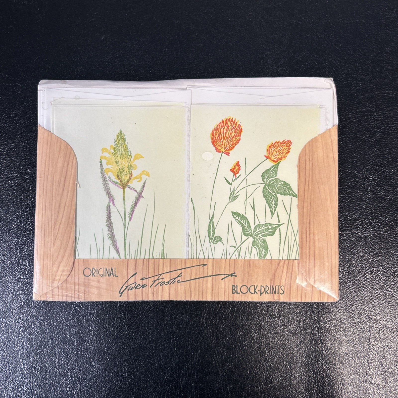 Vtg Sealed Gwen Frostic Block Prints Nature Stationery 12 Cards Fern & Flower Vtg Sealed Gwen Frostic Block Prints Nature Stationery 12 Cards Fern & Flower