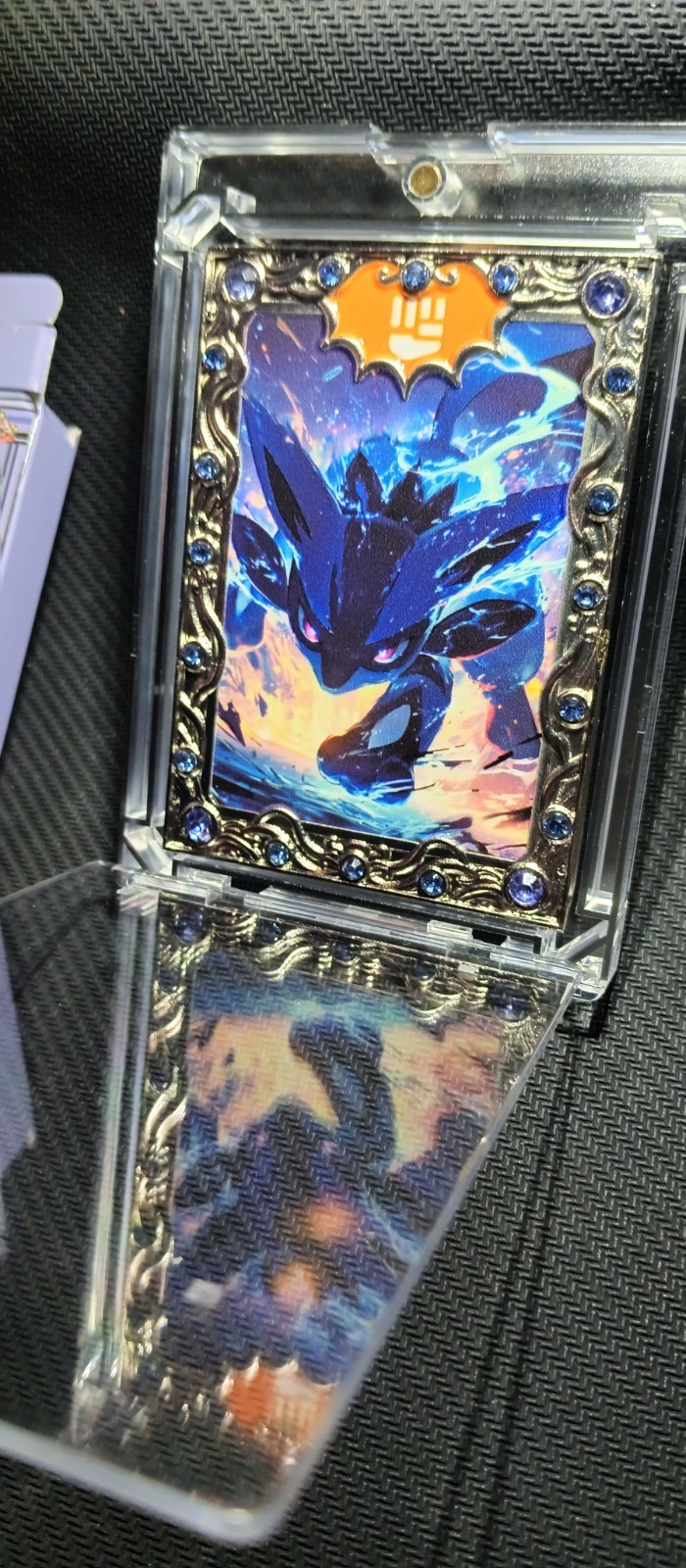 ✨ Pokemon LUCARIO #19/20 Serialized Metal Collectible Card (non tcg) ✨ Pokemon LUCARIO #19/20 Serialized Metal Collectible Card (non tcg)