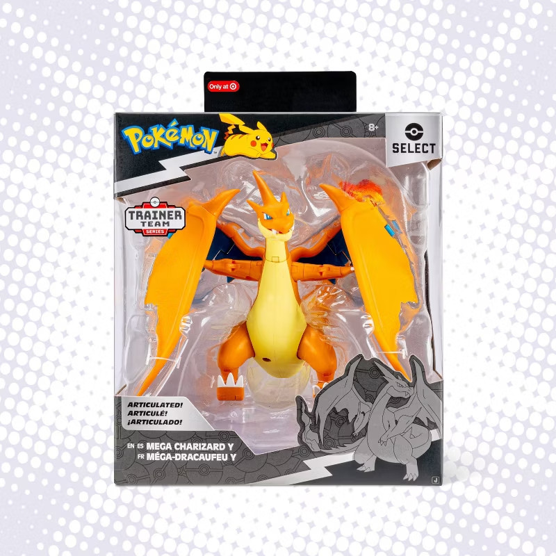 Pokémon Select 6" Articulated Mega Charizard Y Action Figure Pokémon Select 6" Articulated Mega Charizard Y Action Figure