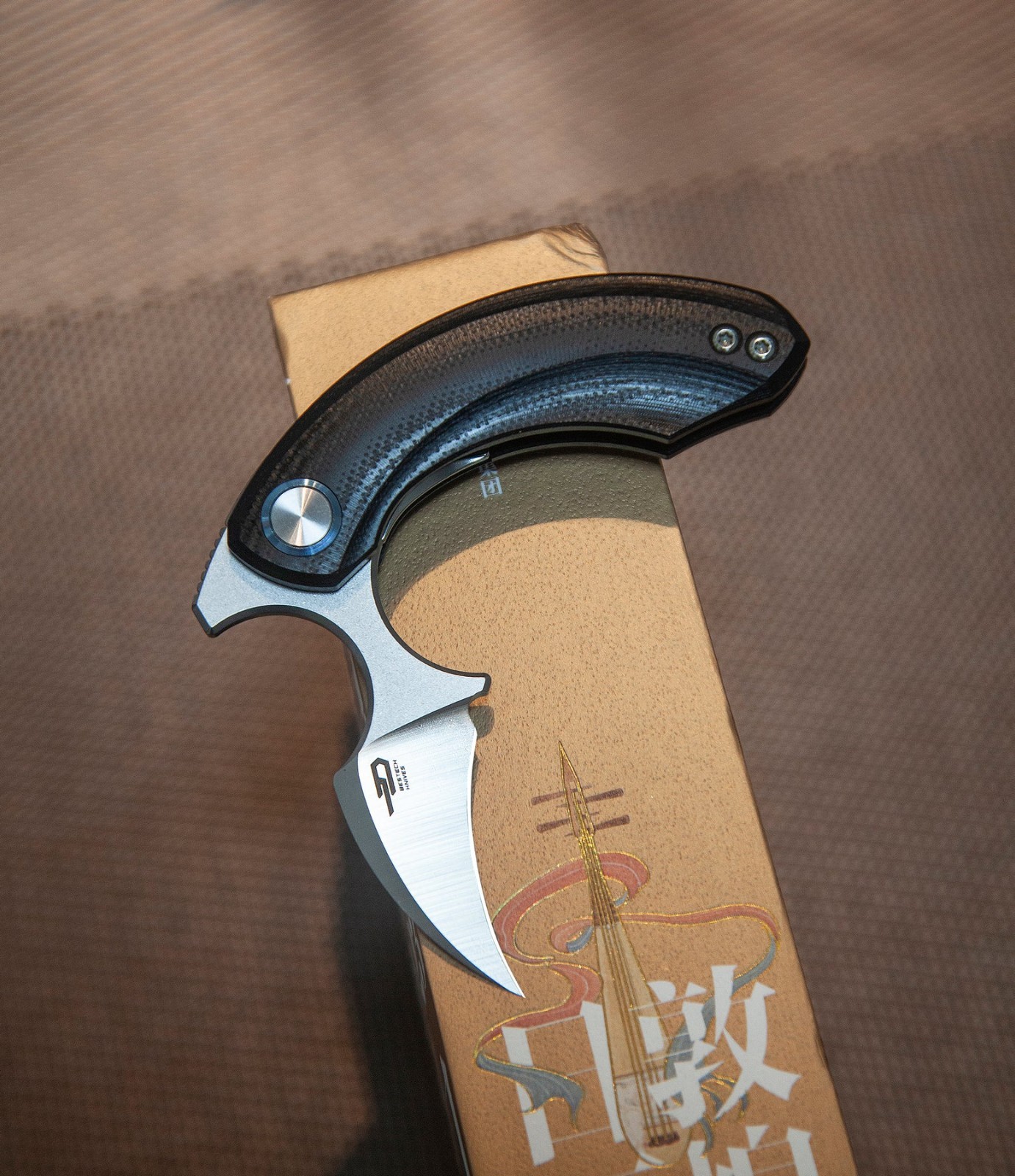 Bestech Knives Strelit Folding Knife 1.5" 14C28N Sandvik Steel Blade G10 Handle Bestech Knives Strelit Folding Knife 1.5" 14C28N Sandvik Steel Blade G10 Handle