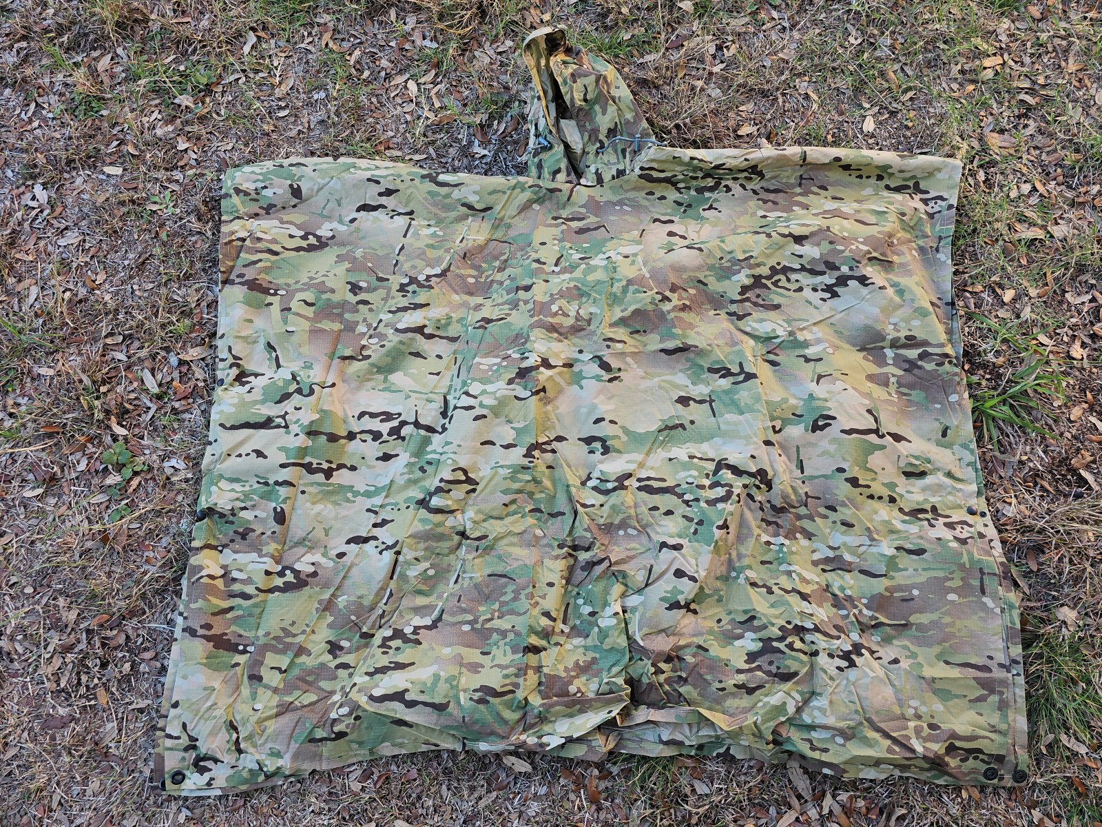 🇺🇸100% GENUINE USGI ARMY USAF ISSUE OCP MULTICAM PONCHO NOT CHIC0M NOT FAKE 🇺🇸100% GENUINE USGI ARMY USAF ISSUE OCP MULTICAM PONCHO NOT CHIC0M NOT FAKE