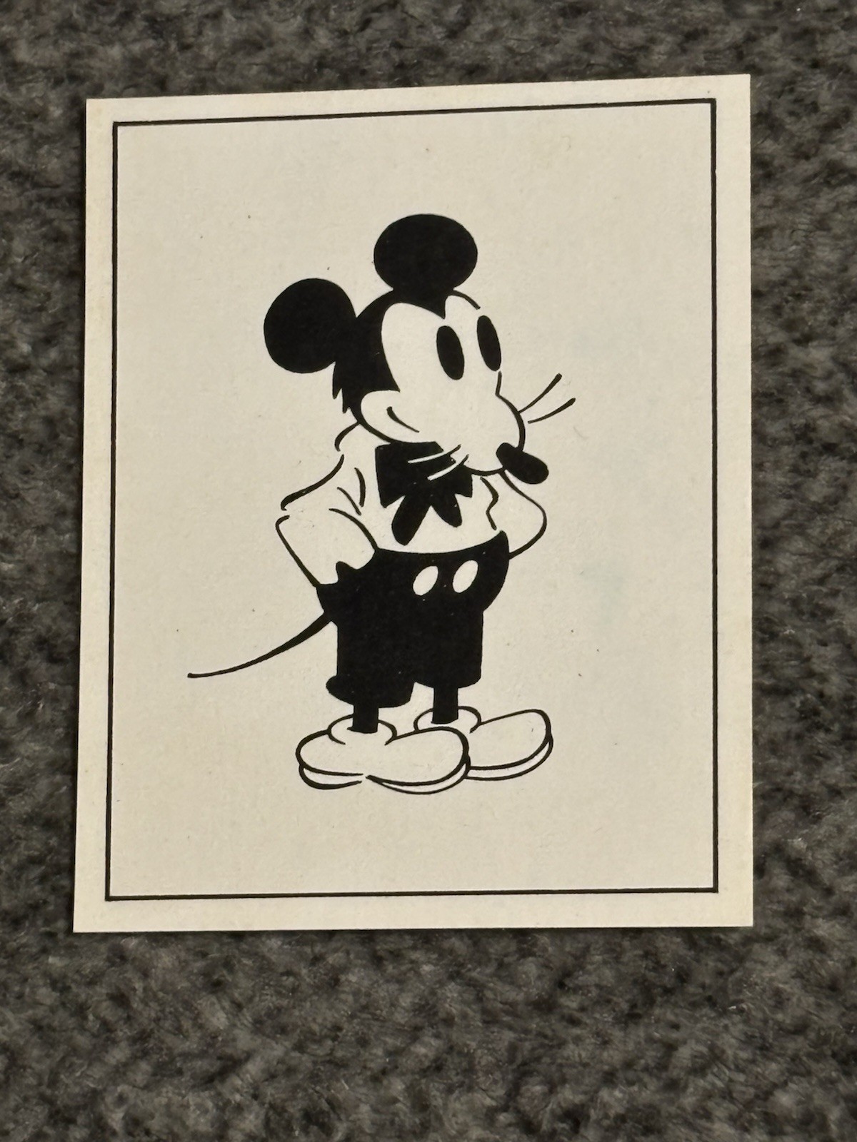RARE 1978 Figurine Panini Walt Disney Mickey Story #1 MICKEY Mouse RARE 1978 Figurine Panini Walt Disney Mickey Story #1 MICKEY Mouse