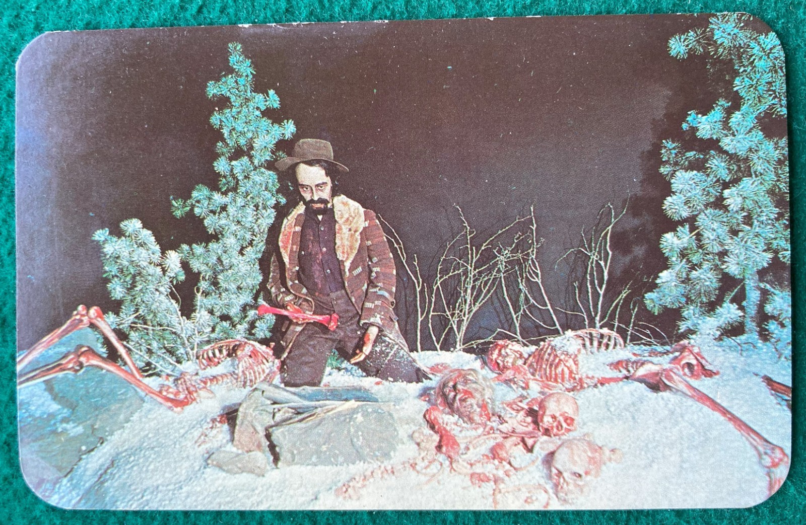 c1960's Colorado Maneater Wax Museum Denver Colorado CO Postcard Cannibalism c1960's Colorado Maneater Wax Museum Denver Colorado CO Postcard Cannibalism
