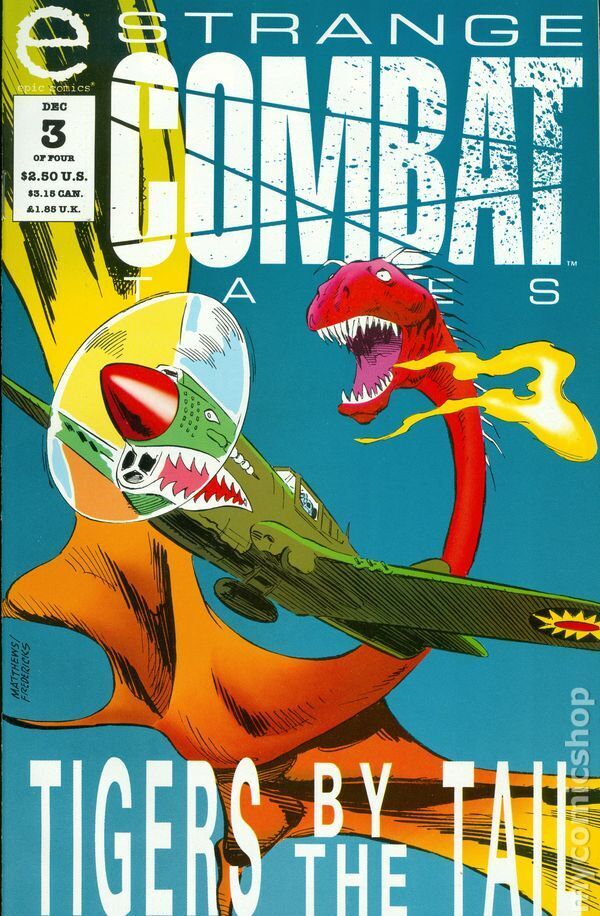 Strange Combat Tales #3 VG 1993 Stock Image Low Grade