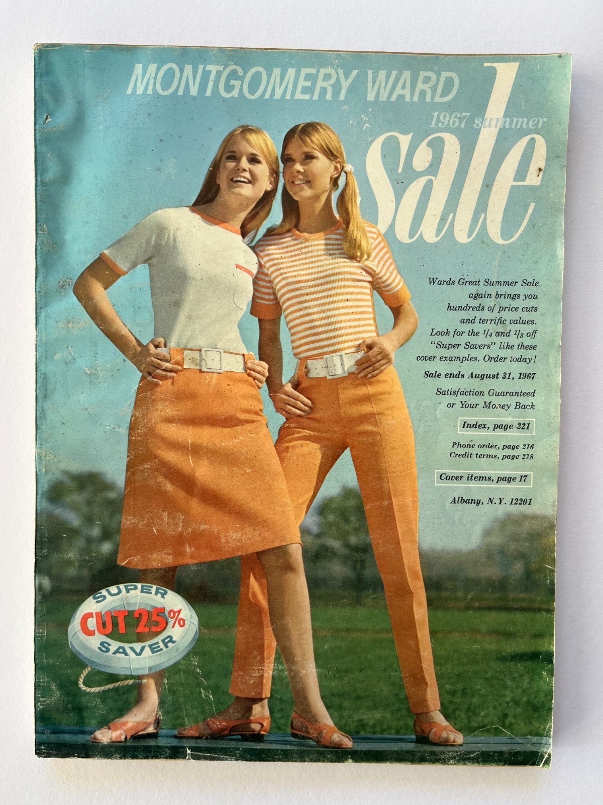 1960's MONTGOMERY WARD Department Store 1967 Summer FASHION vintage catalog 1960's MONTGOMERY WARD Department Store 1967 Summer FASHION vintage catalog