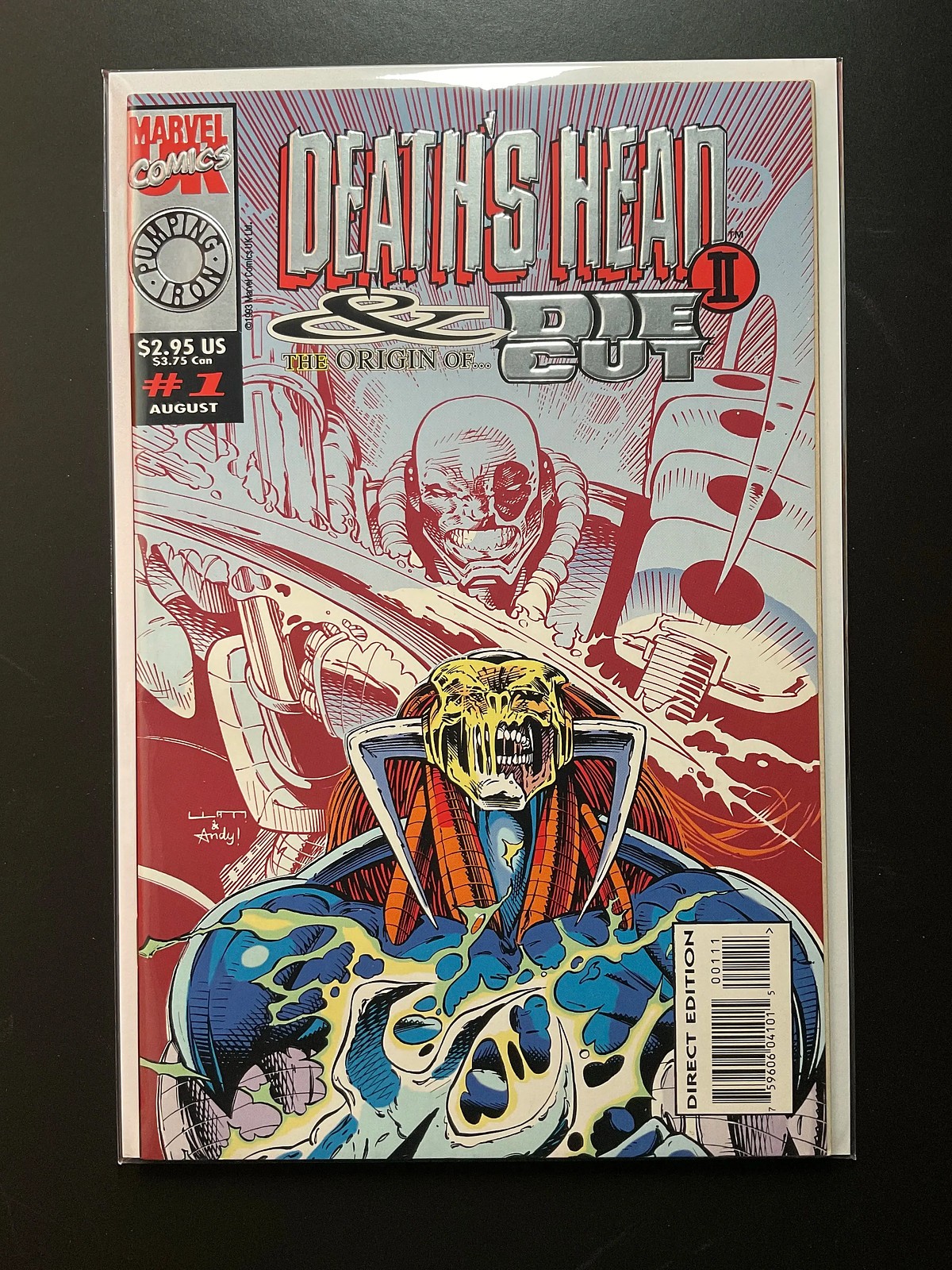 Deaths Head II 1 Marvel Comics August 1993 Die Cut