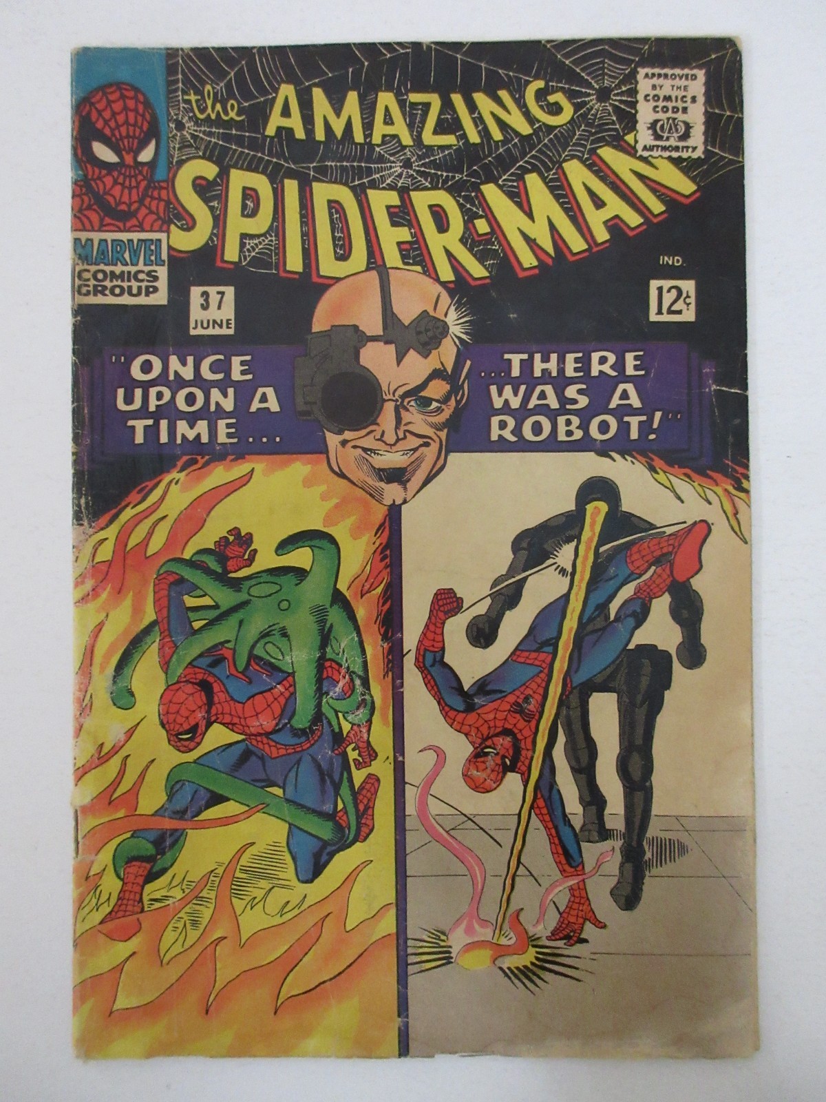 The Amazing Spider-Man #37 (Marvel Comics, 1967) 1st Appearance Norman Osborn VG