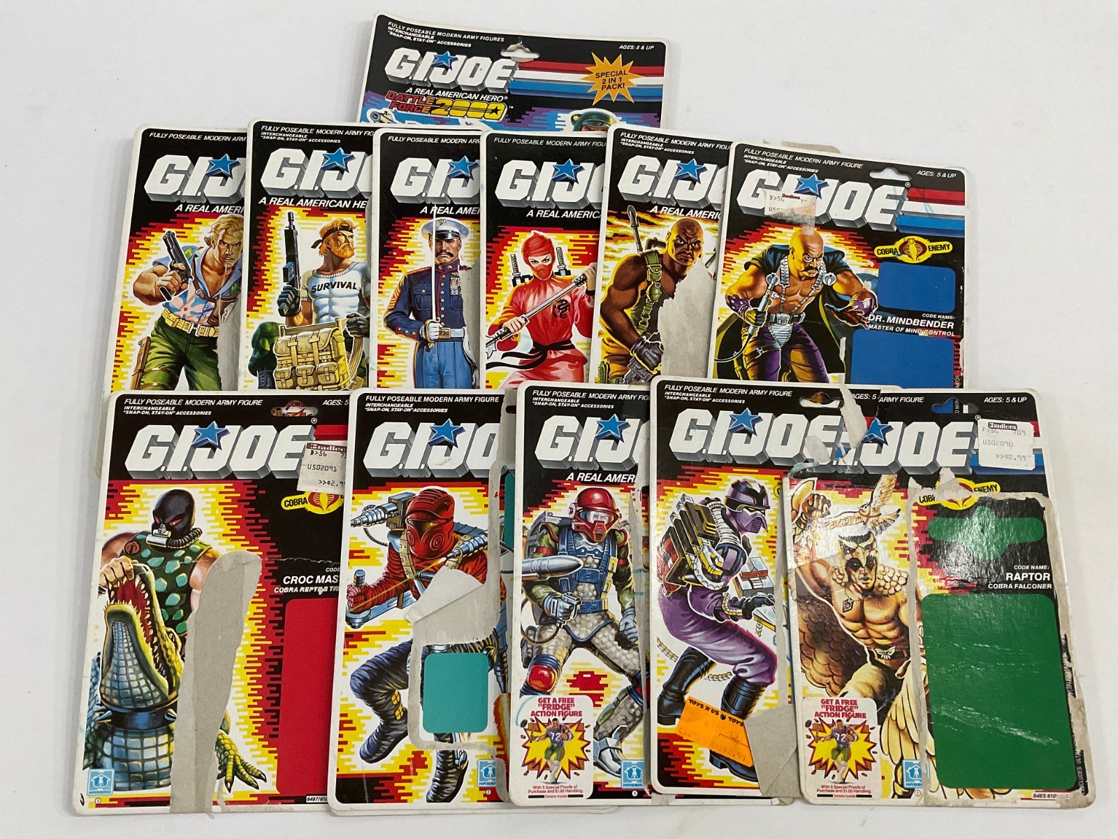 VINTAGE GI JOE ARAH 1983-1988 ACTION FIGURE UNCUT FILE CARD BACKS LOT OF 12 HTF VINTAGE GI JOE ARAH 1983-1988 ACTION FIGURE UNCUT FILE CARD BACKS LOT OF 12 HTF