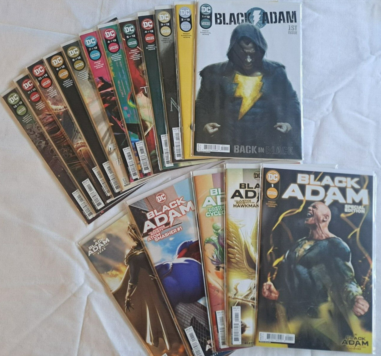 Black Adam Full Run Plus One Shots of Justice Society (DC Comics, 2023)