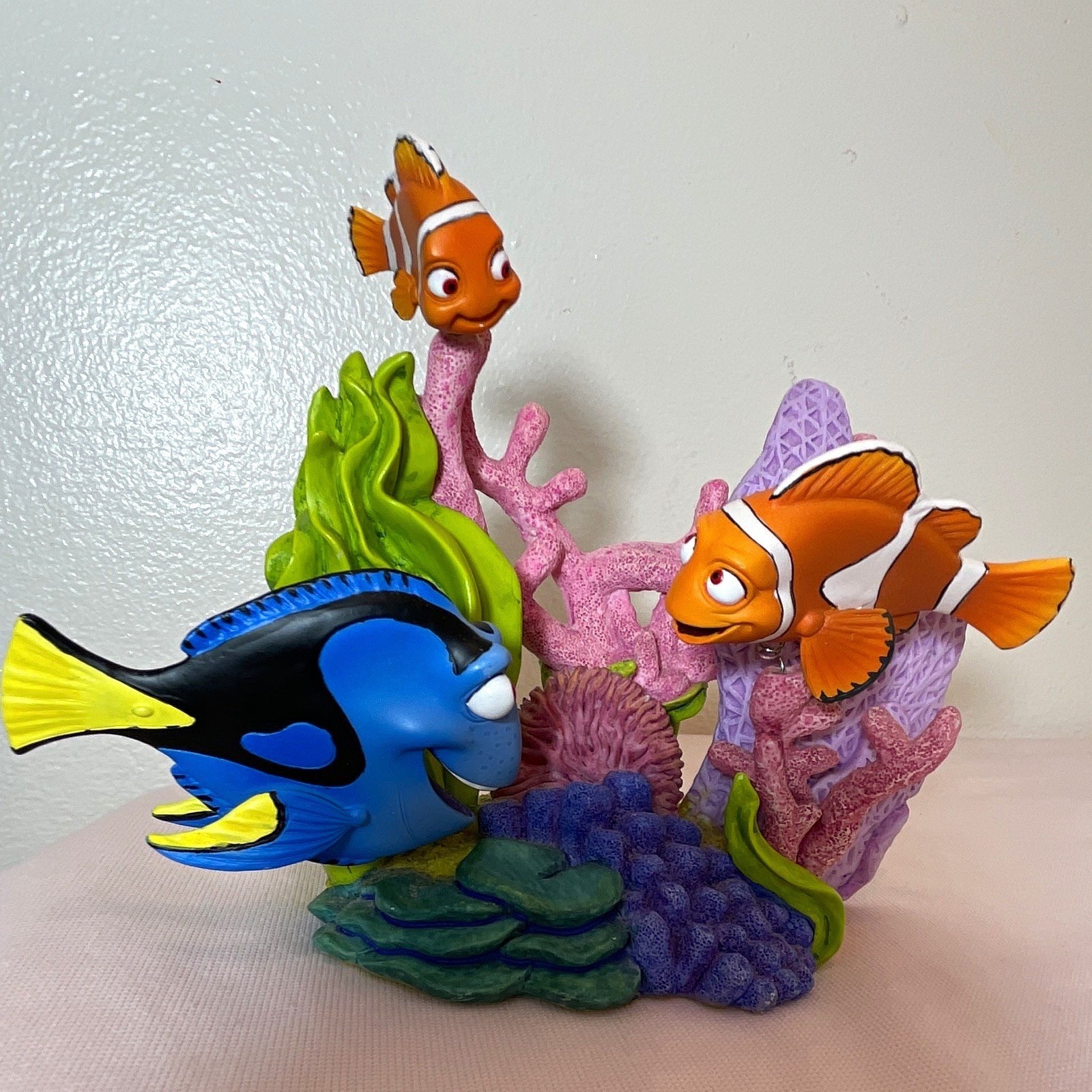 Disney Store Finding Nemo Marlin Dory Nemo Coral Reef Figurine Pixar 6 inch Disney Store Finding Nemo Marlin Dory Nemo Coral Reef Figurine Pixar 6 inch
