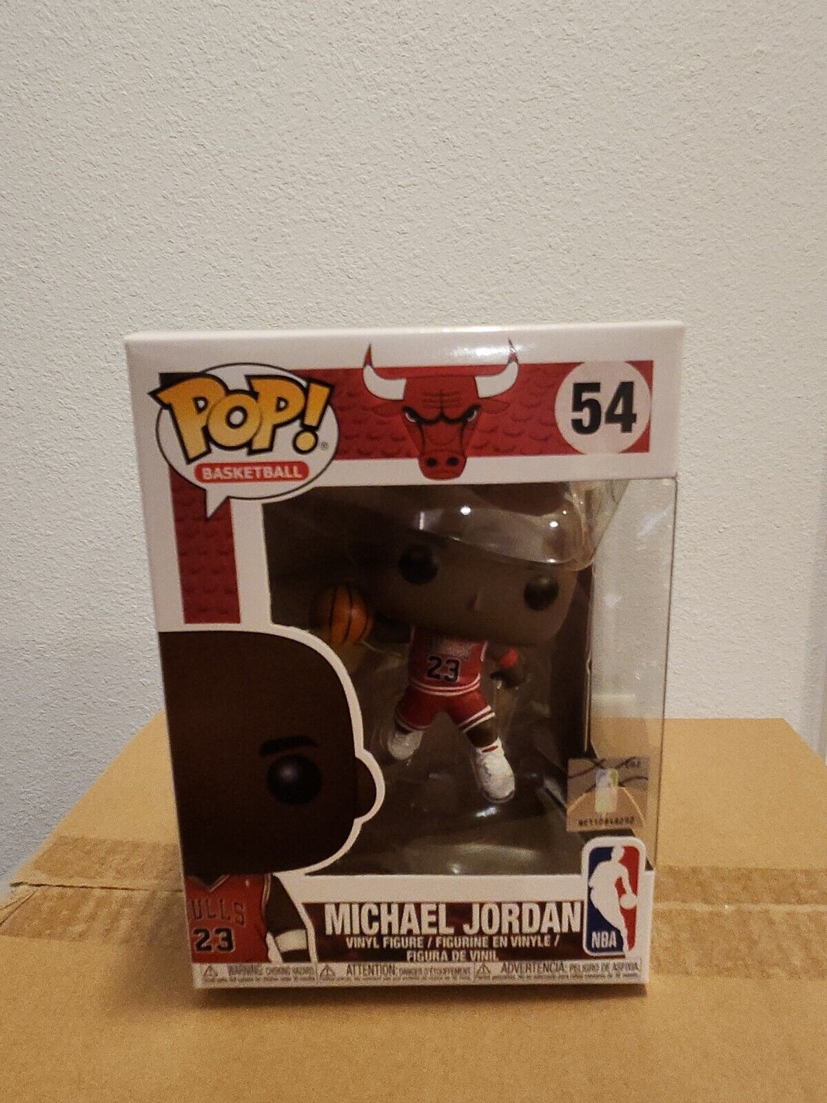 NBA Bulls Michael Jordan Funko Pop Vinyl Figure #54