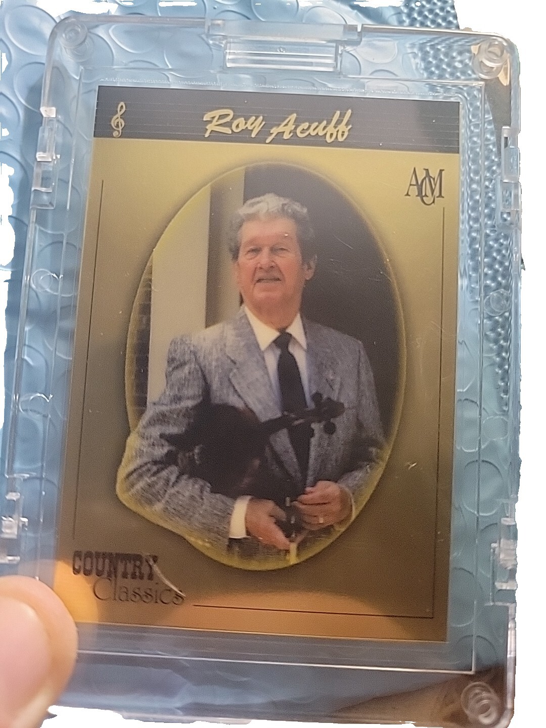 Country Music Classics Series 1 Roy Acuff Gold Card 999.9%(1 Gram)Pure Gold#259 Country Music Classics Series 1 Roy Acuff Gold Card 999.9%(1 Gram)Pure Gold#259