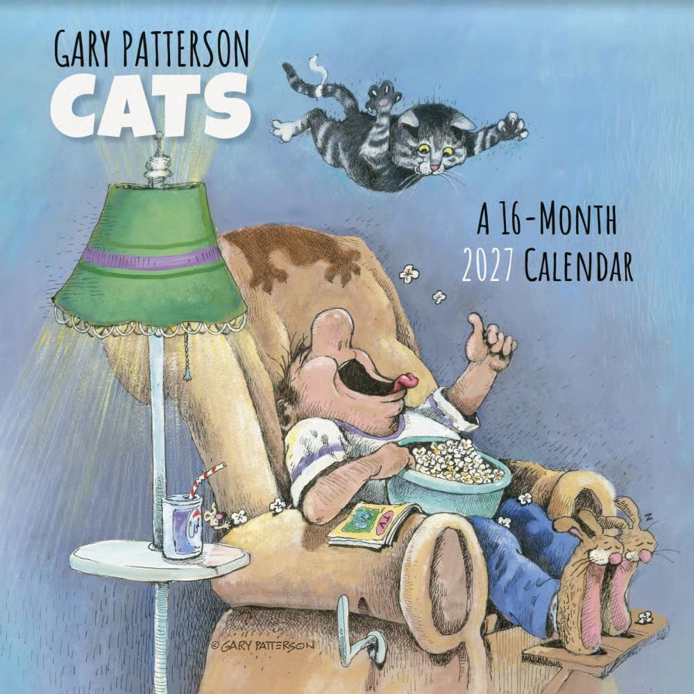 Trends International, Gary Patterson Cats 2027 Wall Calendar Trends International, Gary Patterson Cats 2027 Wall Calendar