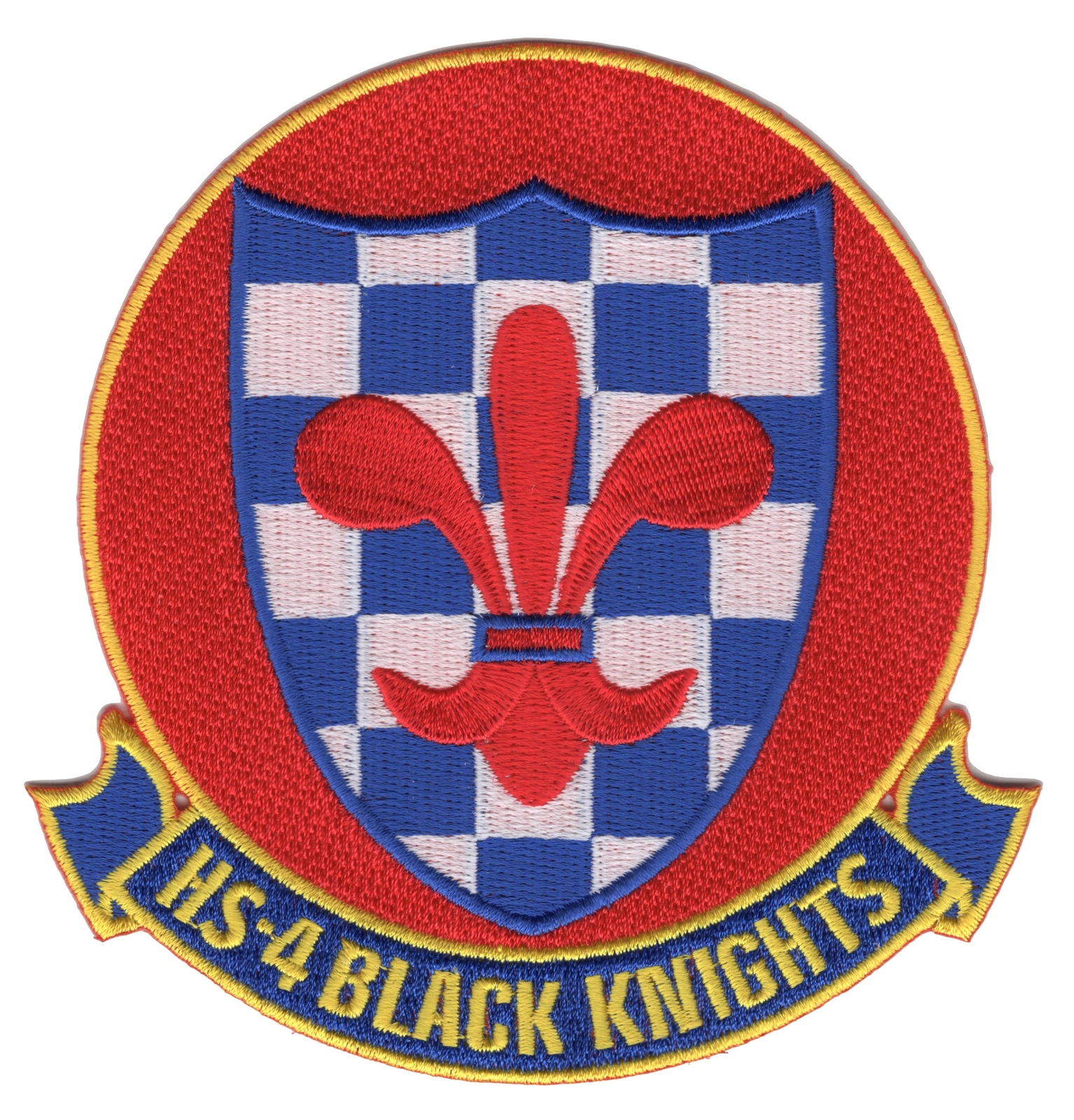 HS-4 Black Knights Patch HS-4 Black Knights Patch