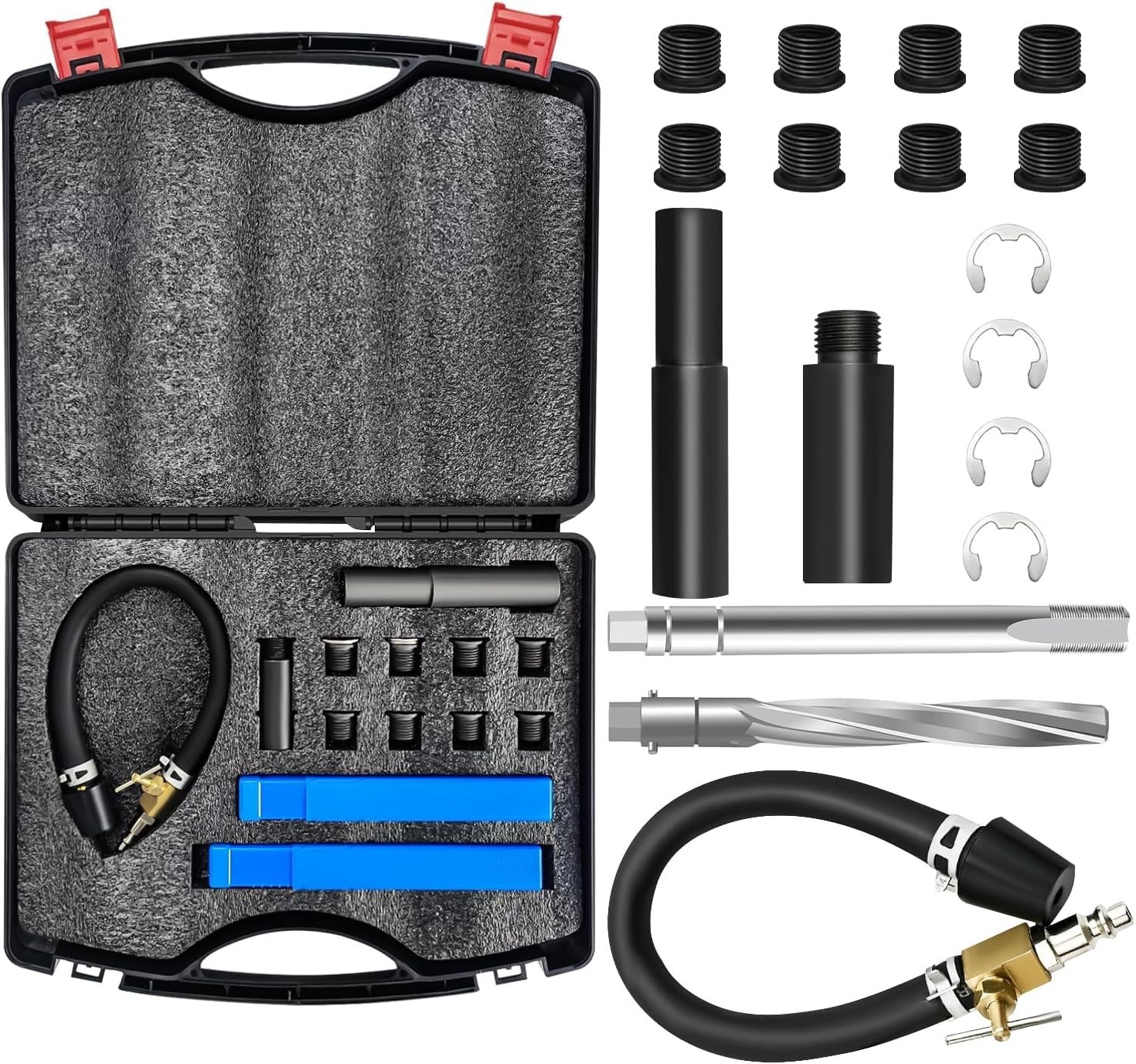 39300 3-Valve M16x1.5 Sparkplug Insert Repair Kit to Repair Spark Plug Thread... 39300 3-Valve M16x1.5 Sparkplug Insert Repair Kit to Repair Spark Plug Thread...