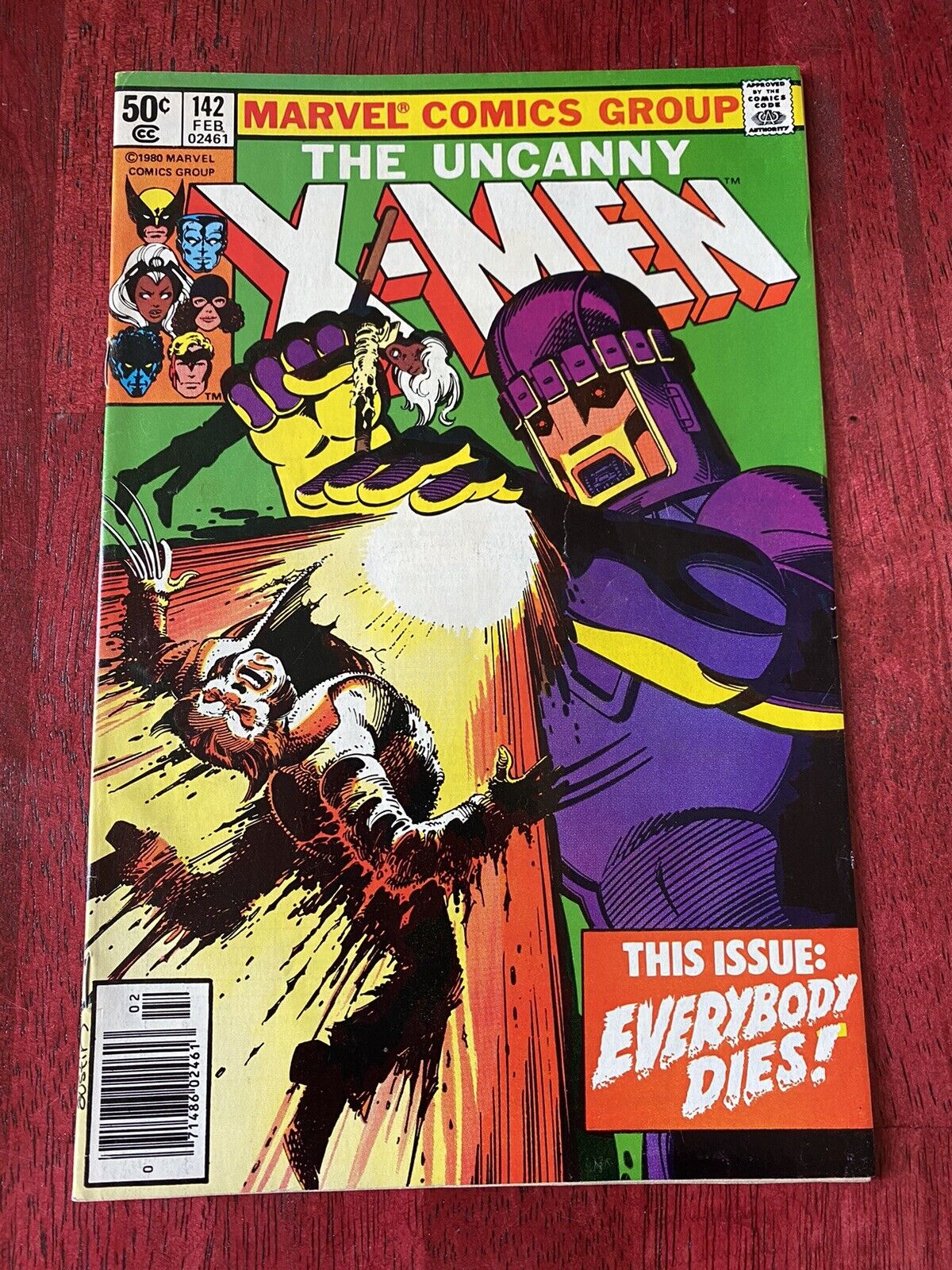 The Uncanny X-Men #142 in NM condition 