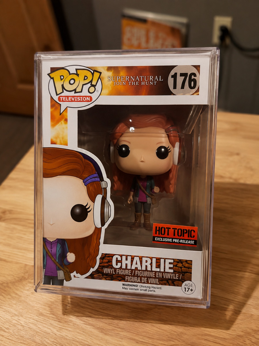 Funko Pop Supernatural Charlie #176 Hot Topic Exclusive Pre-Release
