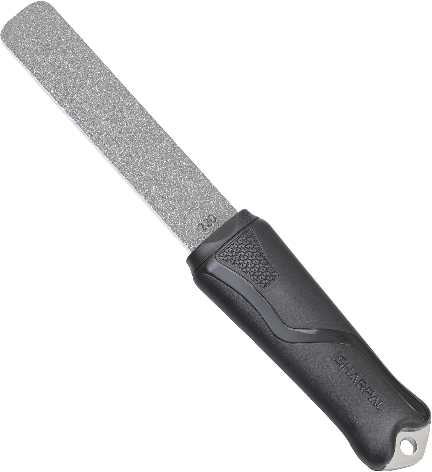 SHARPAL 120N Dual-Grit Diamond Sharpening Stone File with Angle Guide, 220/600 G